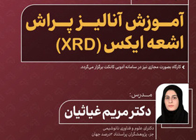 کارگاه آموزش آنالیز پراش اشعه ایکس (XRD)